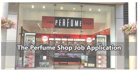 perfume shop vacancies
